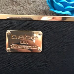Bebe Black Clutch Bag